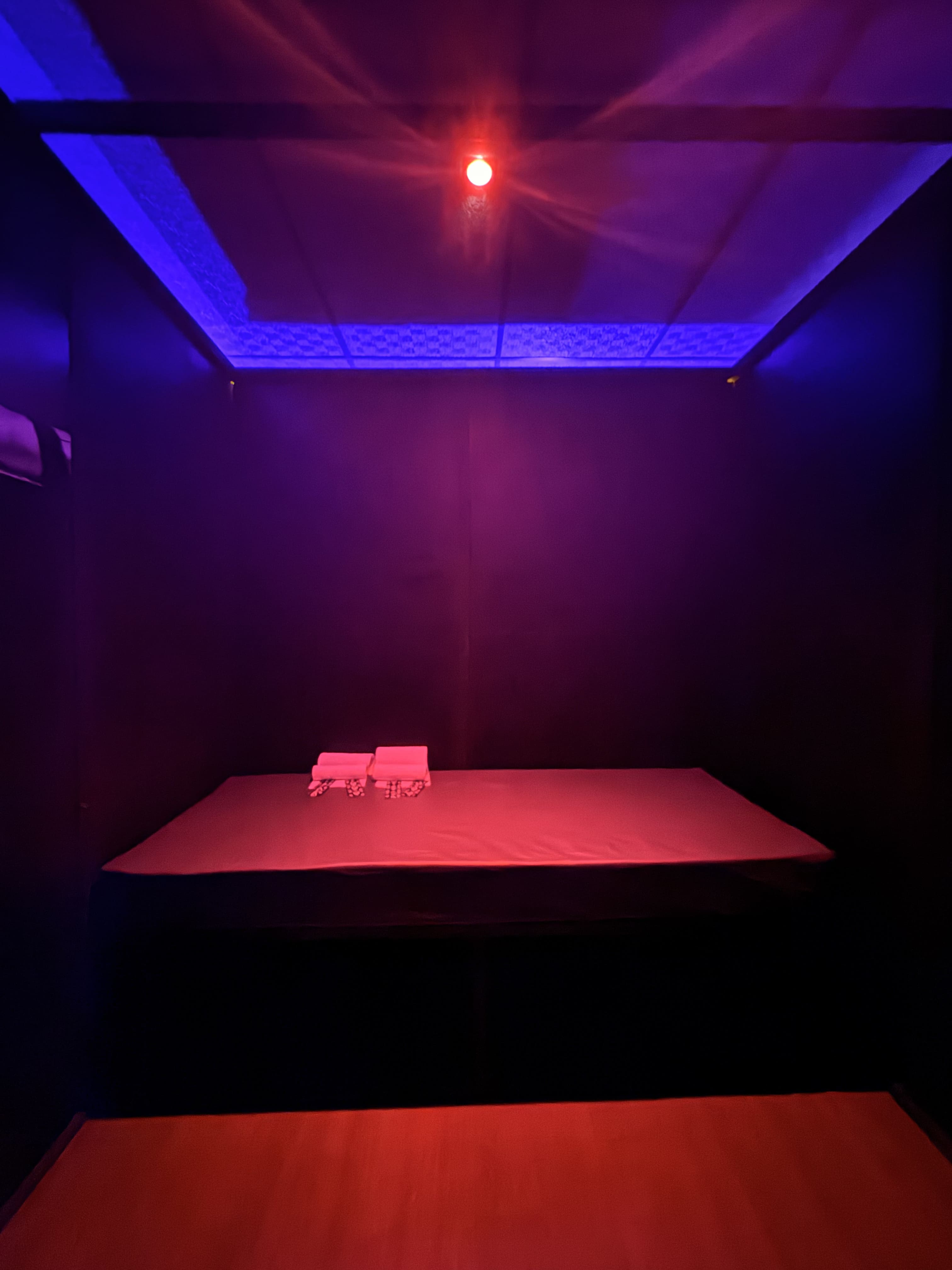 Cabine privada.